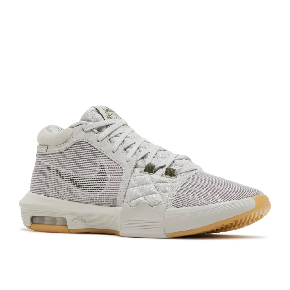 Nike LeBron Witness 8 Light Bone Grey Gum Basketball Shoes FB2239-003 Mens 13